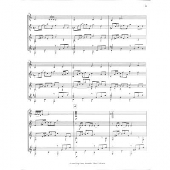 DUX Acoustic Pop Guitar Ensemble Hotel California