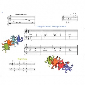 Preview: Kinderleichte Klavierschule 1 | Easiest piano course 1 - new edition