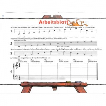 Preview: Kinderleichte Klavierschule 1 | Easiest piano course 1 - new edition