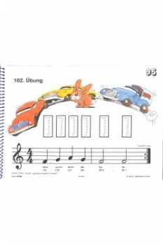 Meine lustige Blockflöte 1+CD barocke Griffweise