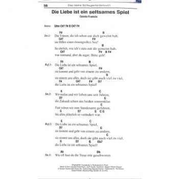 Das kleine Schlagerliederbuch