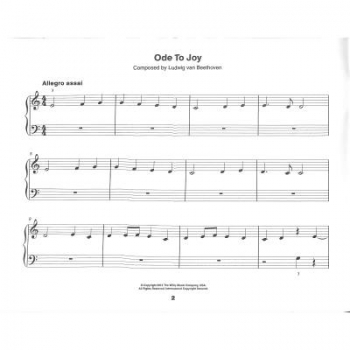 Easiest piano course - first Beethoven