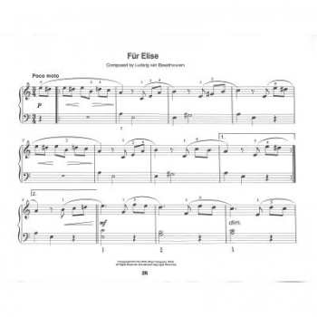 Easiest piano course - first Beethoven