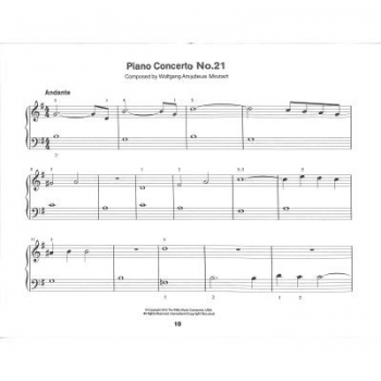 Easiest piano course - first Mozart