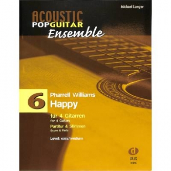 DUX Acoustic Pop Guitar Ensemble Happy