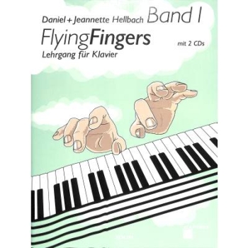 Flying Fingers 1+CD Hellbach, Daniel