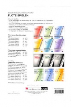 Flöte spielen D - Spielbuch+CD