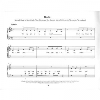 Preview: Easiest piano course - first hit songs