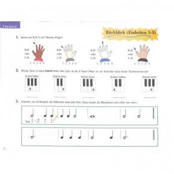 Preview: Piano Adventures 1 - Unterrichtsheft + Online Audio