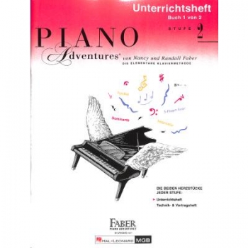 Piano Adventures 2 - Unterrichtsheft