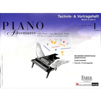 Piano Adventures 1 - Technik + Vortragsheft