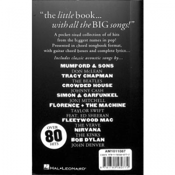 Preview: The little black songbook - Great acoustic songs