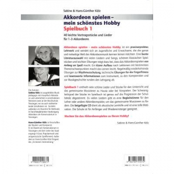 Preview: Akkordeon spielen mein schönstes Hobby 1 | Spielbuch