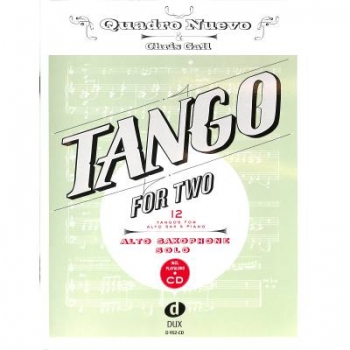 DUX Tango For Two A-Sax CD