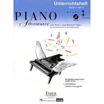 Piano Adventures 3 - Unterrichtsheft+CD