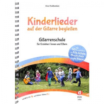 DUX Kinderlieder auf der Gitarre begleiten - Gitarrenschule