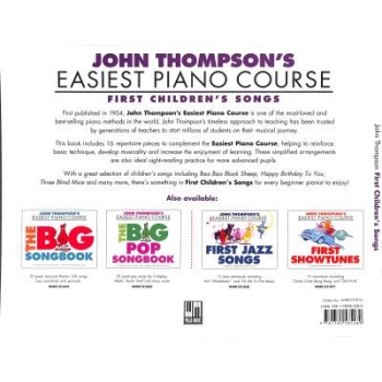 Preview: Easiest Piano course - First children's songs