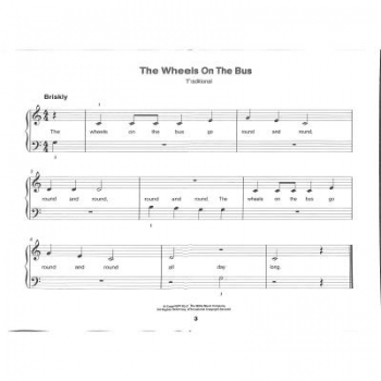 Preview: Easiest Piano course - First children's songs