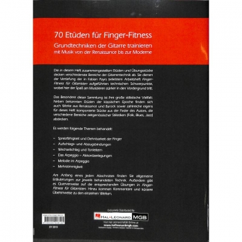 70 Etüden für Finger Fitness