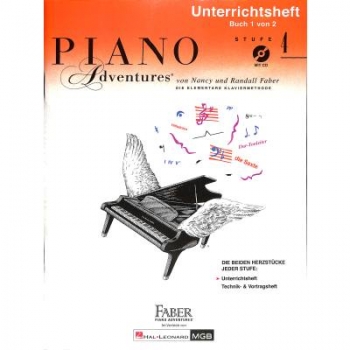 Piano Adventures 4 - Unterrichtsheft+CD