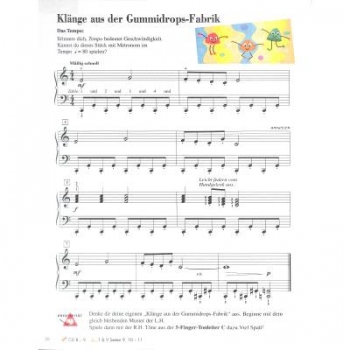 Piano Adventures 4 - Unterrichtsheft+CD
