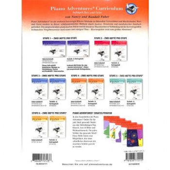 Preview: Piano Adventures 4 - Technik + Vortragsheft