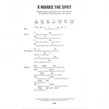 The little black songbook Coldplay