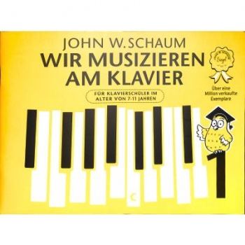 Wir musizieren am Klavier 1 + Tastenfinder Schaum Neuausgabe