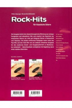 Rock Hits für klassische Gitarre