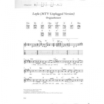 Preview: Das Rock + Pop Fetenbuch für Alt und Jung Gesang+Gitarre | 100 Popsongs leicht arrangiert