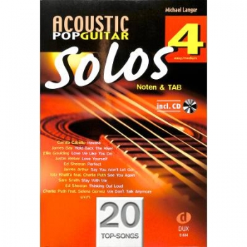 Acoustic Pop Guitar Solos 4