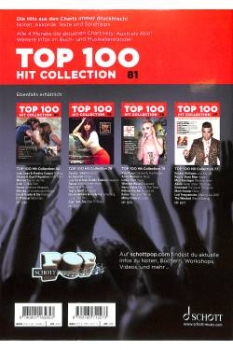Preview: Top 100 Hit Collection 81 Klavier/Keyboard/Gitarre