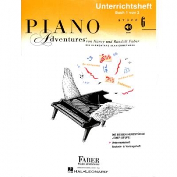 Piano Adventures 6 - Unterrichtsheft