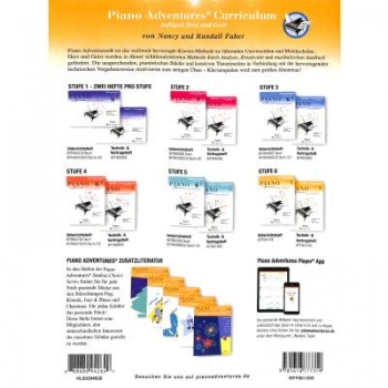 Preview: Piano Adventures 6 - Technik + Vortragsheft