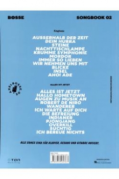 Bosse Songbook 02