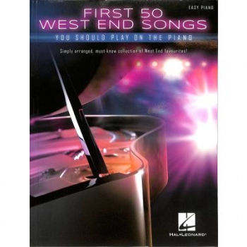 First 50 west end songs you should play on the piano