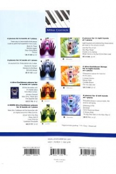 Preview: 6 easy pieces for 3 right hands at 1 piano