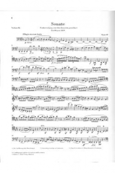 Preview: Sonate A-Dur op 69 Violoncello+Klavier, Beethoven