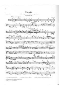 Preview: Sonate A-Dur op 69 Violoncello+Klavier, Beethoven