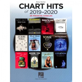 Chart Hits of 2019-2020 Easy Guitar