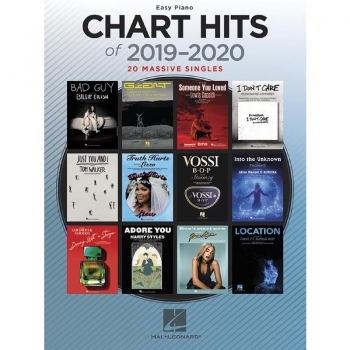 Chart Hits of 2019-2020 Easy Piano