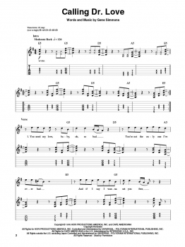 Preview: Kiss Guitar Play-Along Volume 168