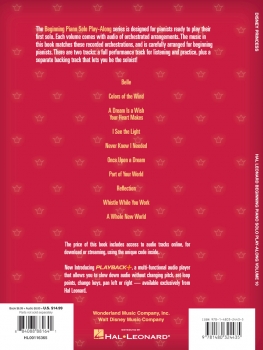 Preview: Disney Princess Beginning Piano Solo Play-Along Volume 10