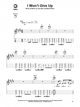 Jason Mraz Ukulele Play-Along Volume 31