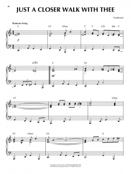 Gospel Jazz Piano Solos Series Volume 33