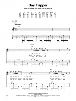 The Beatles Banjo Tab