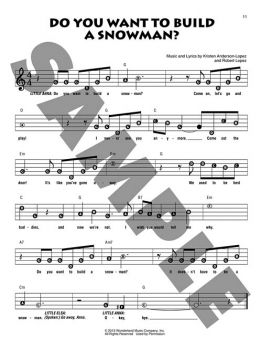 Preview: Frozen - Recorder Fun! Paket mit Songbuch und Instrument!