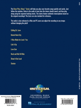 Kiss Drum Play-Along Volume 39