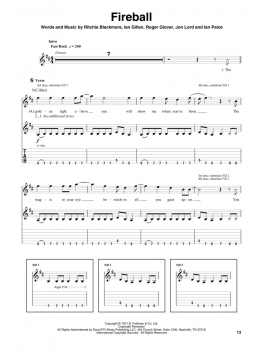 Preview: Deep Purple Guitar Play-Along Volume 190