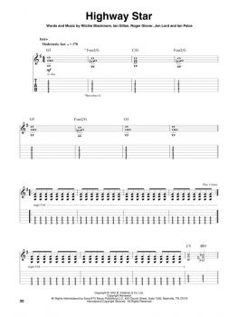 Preview: Deep Purple Guitar Play-Along Volume 190